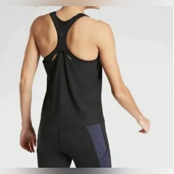Athleta Black 2 In 1 Ultimate Support Top-XS NWT - Picture 2 of 3